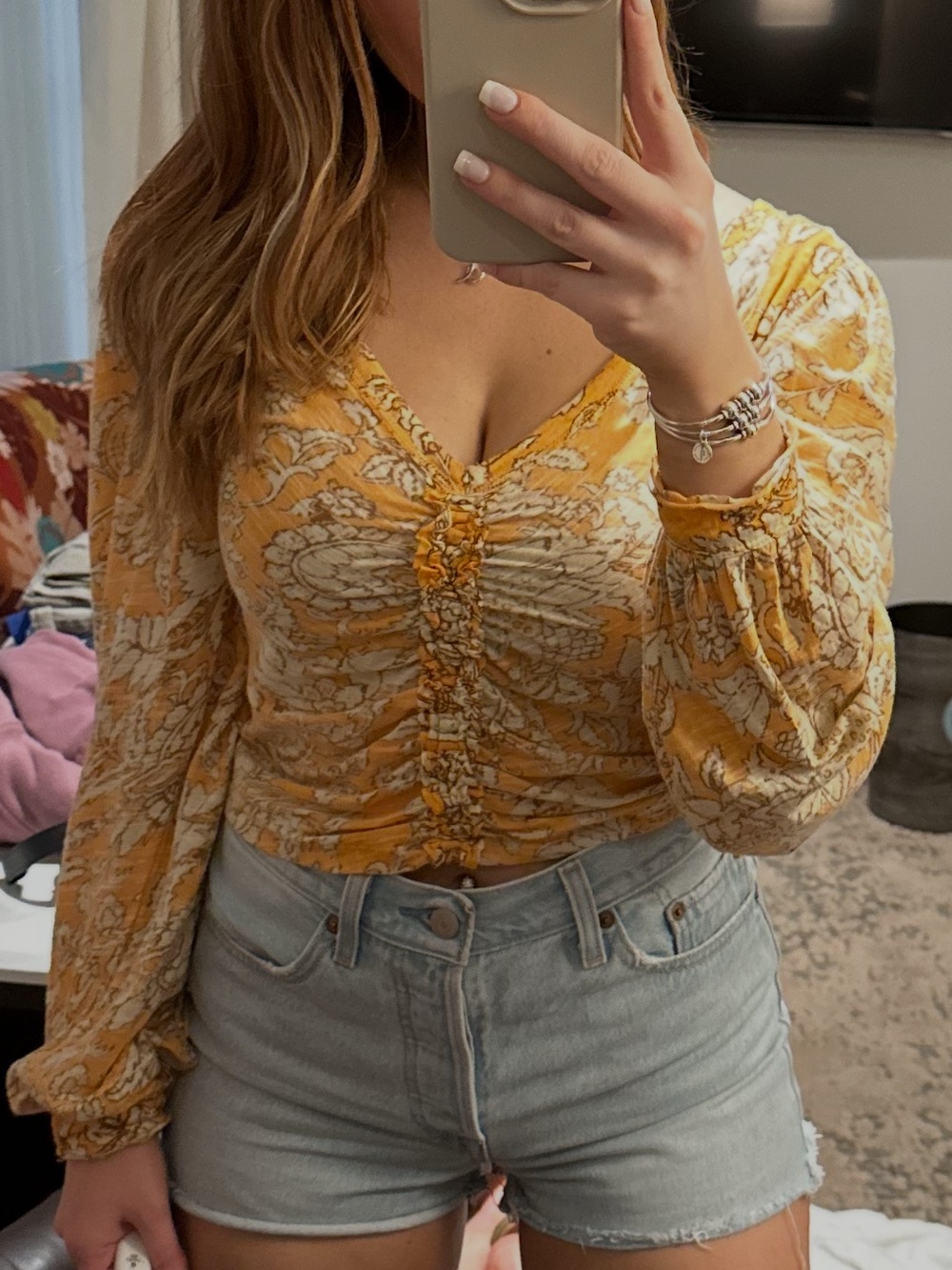 Free People Say The Word Top